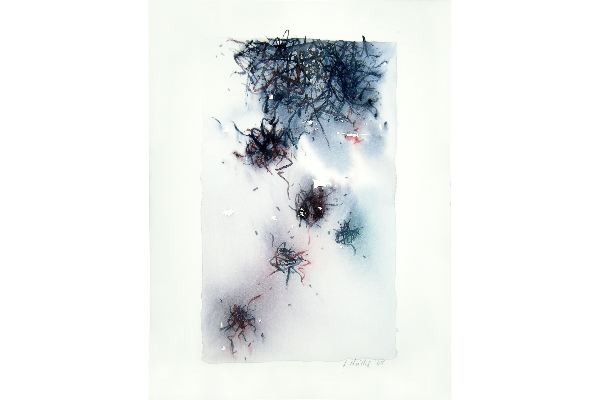 Calligraphy 4, watercolour on Arches, 11x15 in.